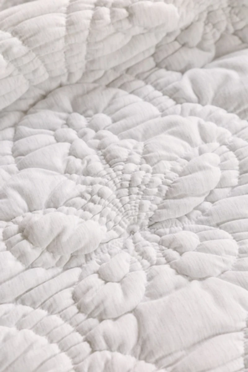 Nessa Butterfly Stitched Soft Tee Jersey Quilt