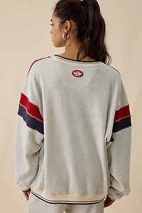 Boys Lie Champs Colorblock Thermal Crewneck Pullover
