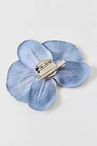 Embellished Orchid Flower Hair Clip & Brooch