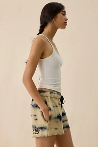 Boys Lie Cowboys Tie-Dye Brushed Sweat Shorts