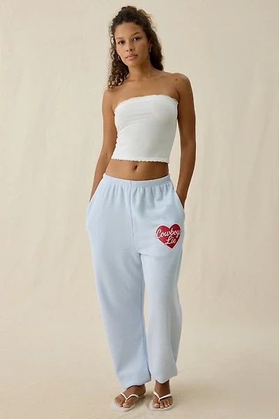 Boys Lie Kimmy Cowboys Graphic Thermal Jogger Sweatpants