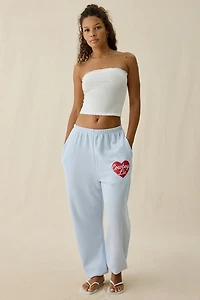 Boys Lie Kimmy Cowboys Graphic Thermal Jogger Sweatpants