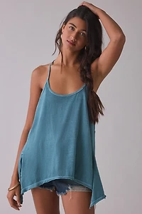 Out From Under It's Chill Scoop Neck Tunic Tank Top