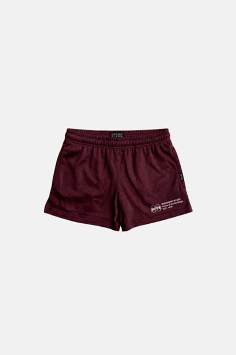 Upside Mississippi State Bulldogs Mini Shorts