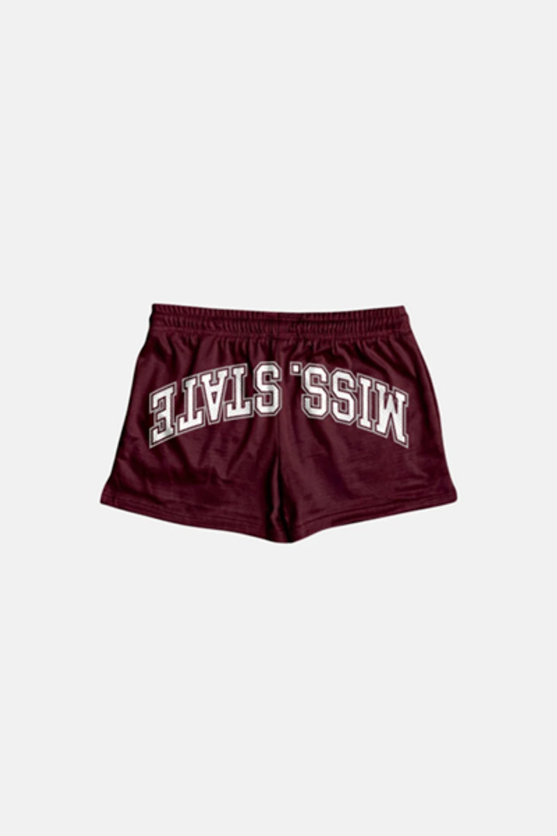 Upside Mississippi State Bulldogs Mini Shorts