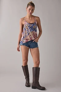 BDG Bowery Graphic Jersey Knit Relaxed String Tank Top
