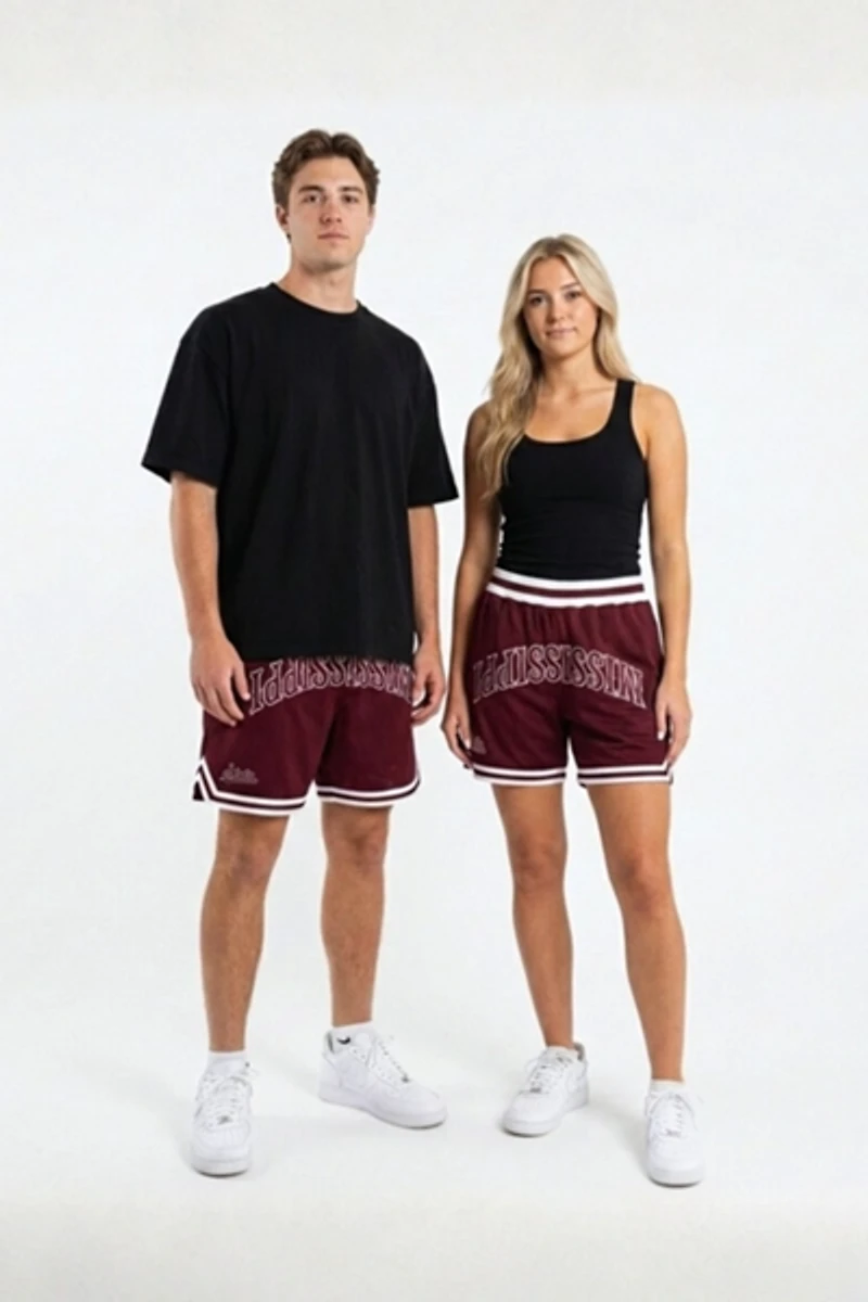 Upside Mississippi State Bulldogs Varsity Mesh Shorts
