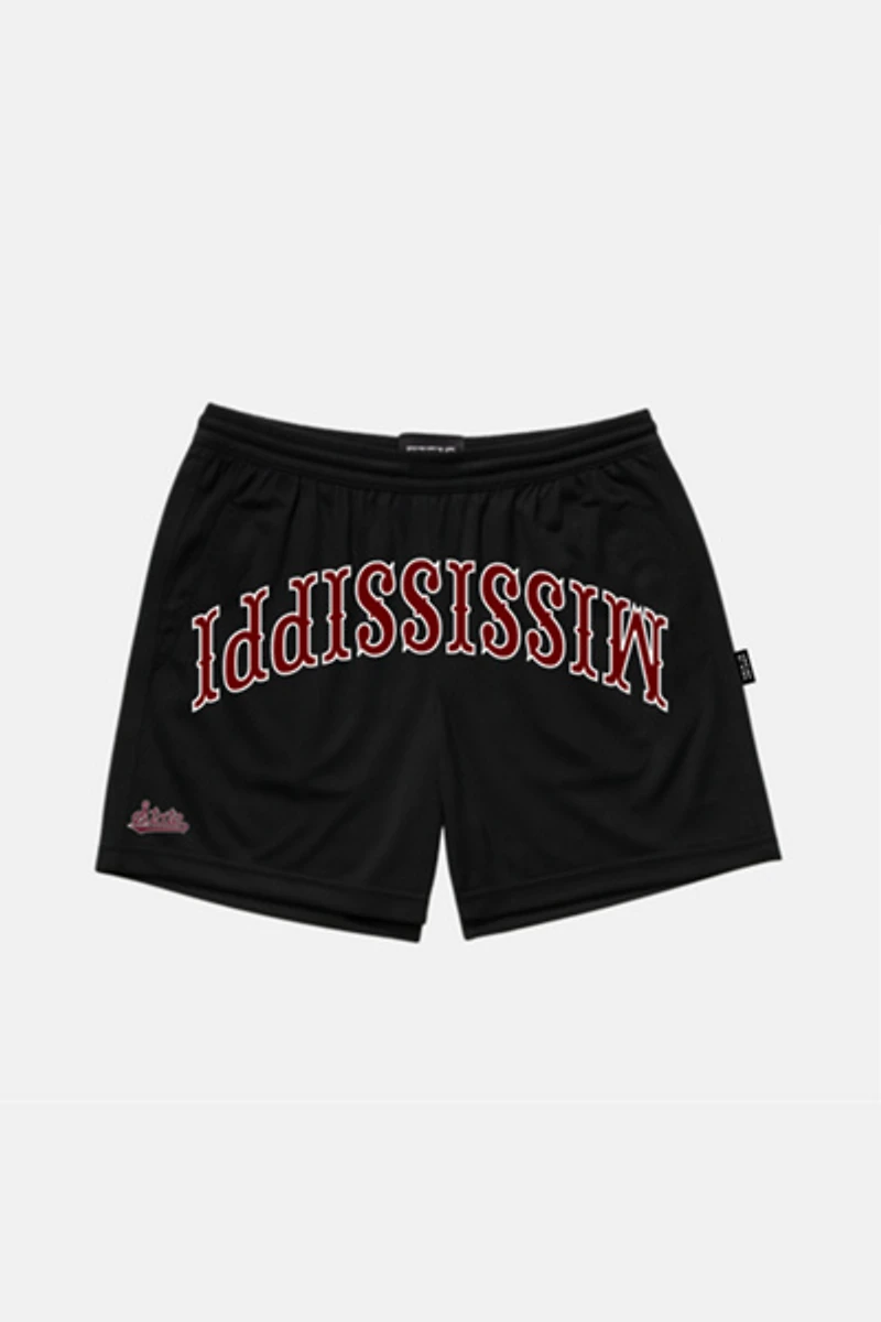 Upside Mississippi State Bulldogs Mesh Shorts