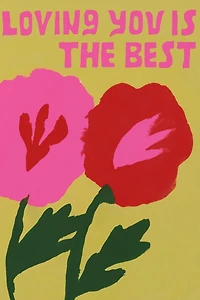 Red Cap Loving You Love Greeting Card