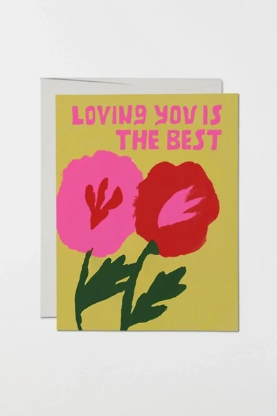 Red Cap Loving You Love Greeting Card