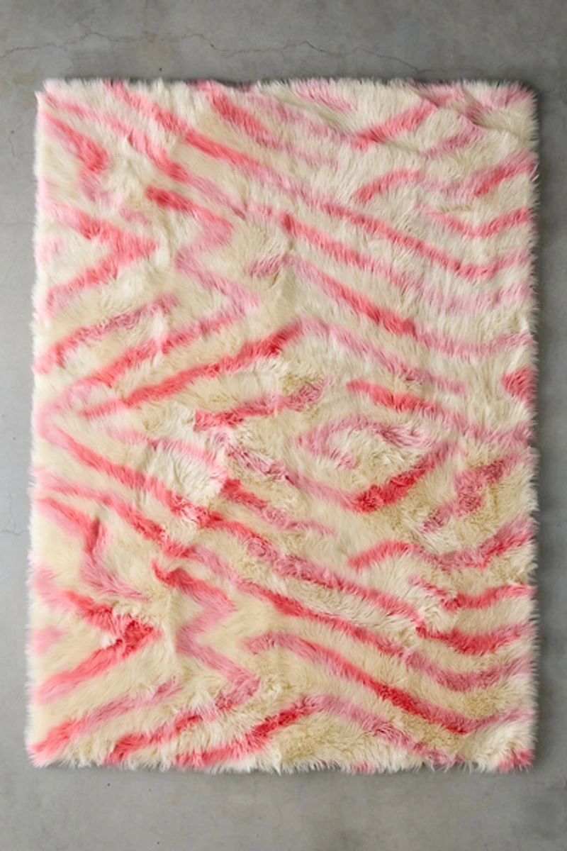 Sita Faux Fur Jacquard Rug
