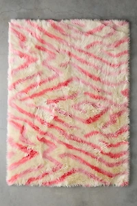 Sita Faux Fur Jacquard Rug