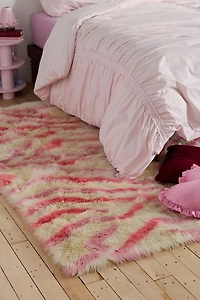Sita Faux Fur Jacquard Rug