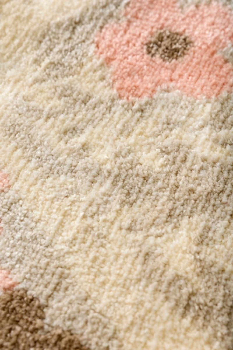Butterfly Shaped Knitted Rug