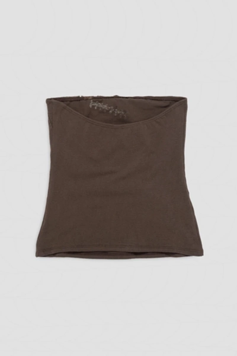 Frankie Collective Rework Football Tube Top