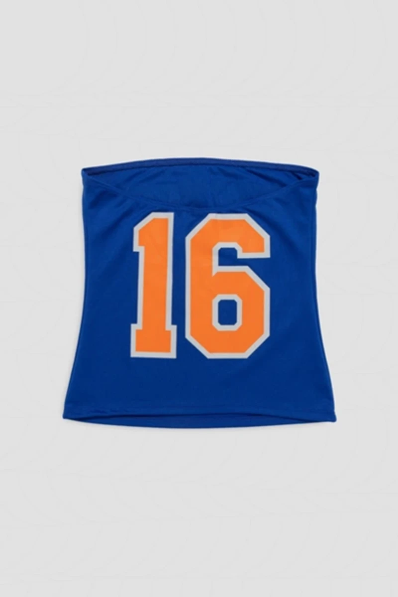 Frankie Collective Rework New York Knicks Tube Top