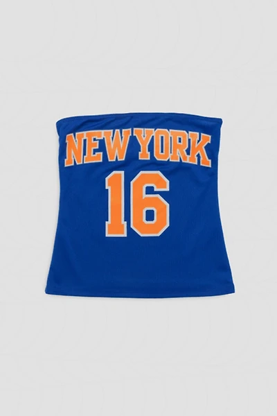 Frankie Collective Rework New York Knicks Tube Top