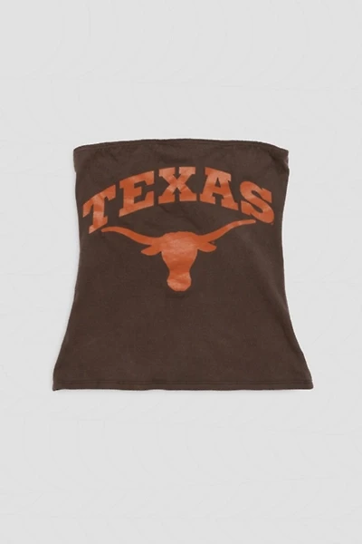 Frankie Collective Rework Texas Longhorns Tube Top