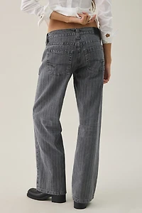 BDG Kayla Jacquard Stripe Low-Rise Jeans
