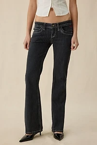 BDG Miko Printed Low-Rise Flare Jeans