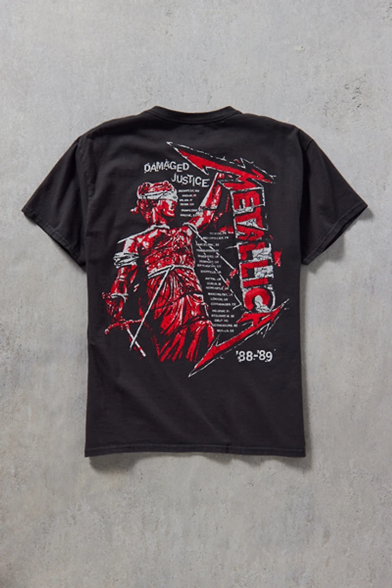 Metallica Vintage Tour Graphic Tee