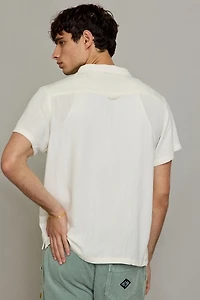 The Critical Slide Society Cultivate Embroidered Short Sleeve Shirt
