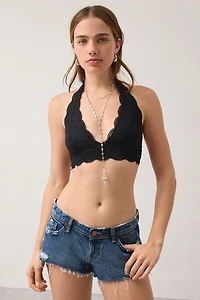 Out From Under Liana Lace Halter Bralette