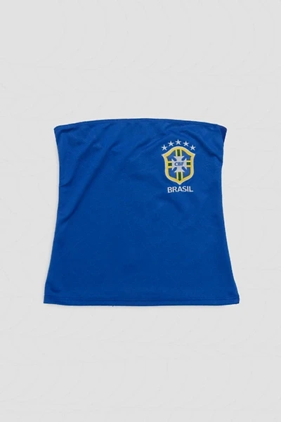 Frankie Collective Rework Brazil CBF Soccer Tube Top