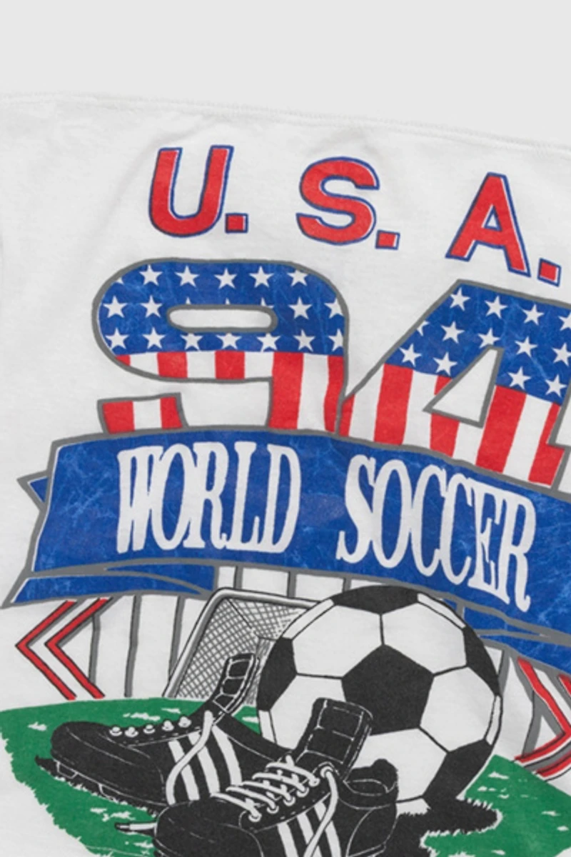 Frankie Collective Rework USA World Soccer Tube Top