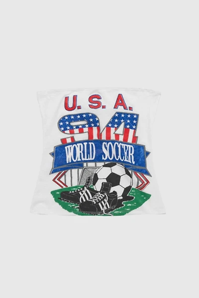 Frankie Collective Rework USA World Soccer Tube Top