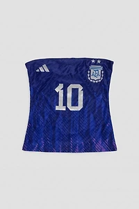 Frankie Collective Rework Argentina Messi Soccer Tube Top