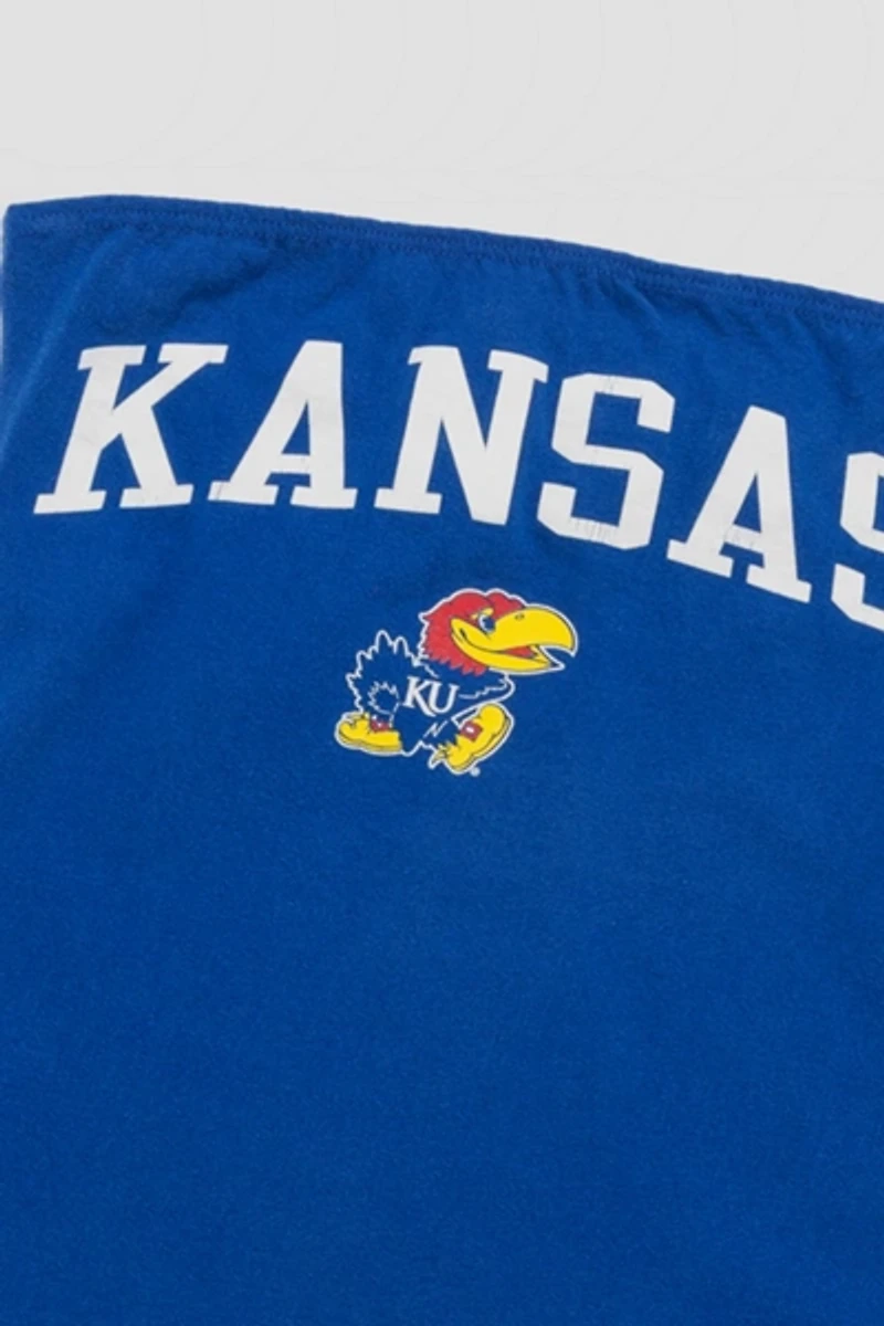 Frankie Collective Rework Kansas Jayhawks Basketball Tube Top