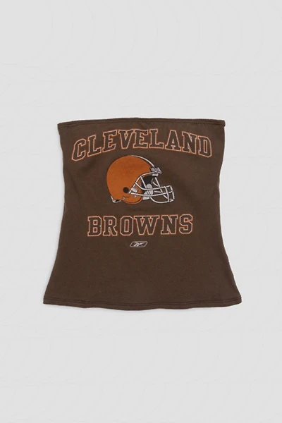 Frankie Collective Rework Cleveland Browns Football Tube Top