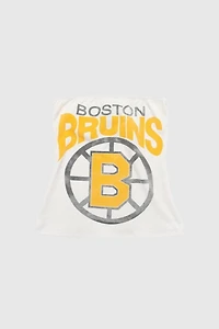 Frankie Collective Rework Boston Bruins Basketball Tube Top