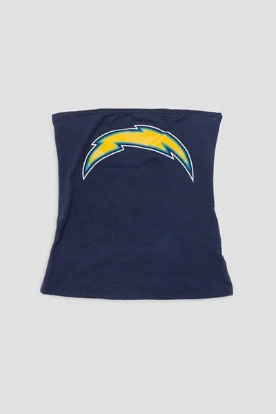 Frankie Collective Rework Los Angeles Chargers Football Tube Top