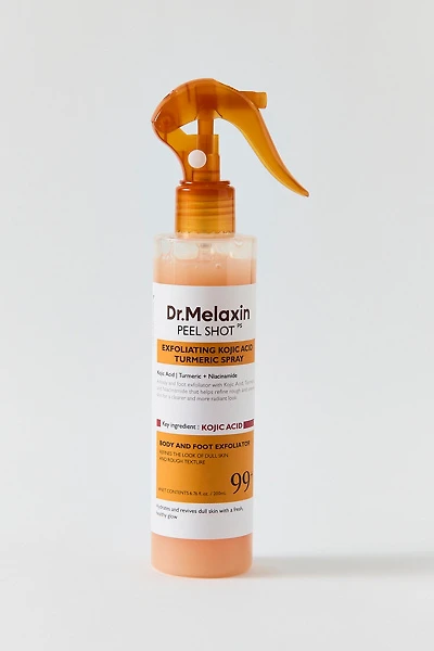 Dr. Melaxin Peel Shot Keratin Care Kojic Acid Turmeric Body & Foot Exfoliating Spray