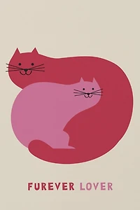 Red Cap Furever Lover Greeting Card