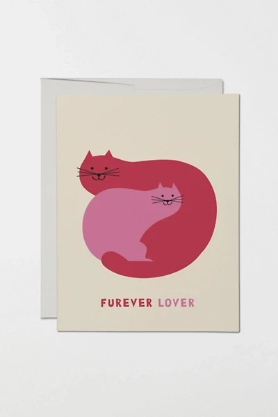 Red Cap Furever Lover Greeting Card