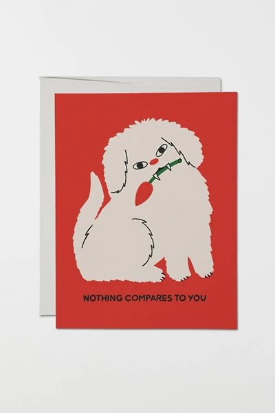 Red Cap Nothing Compares to You Greeting Card