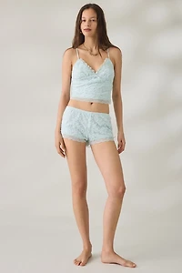 Out From Under Luna Lace Cami & Shorts 2-Piece Set