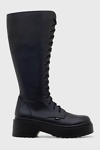ROC Tulsa Leather Knee High Wide Calf Boot