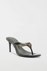 Schutz Roslyn Heeled Jelly Thong Sandals