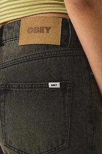 OBEY Elara Mid-Rise Baggy Jeans