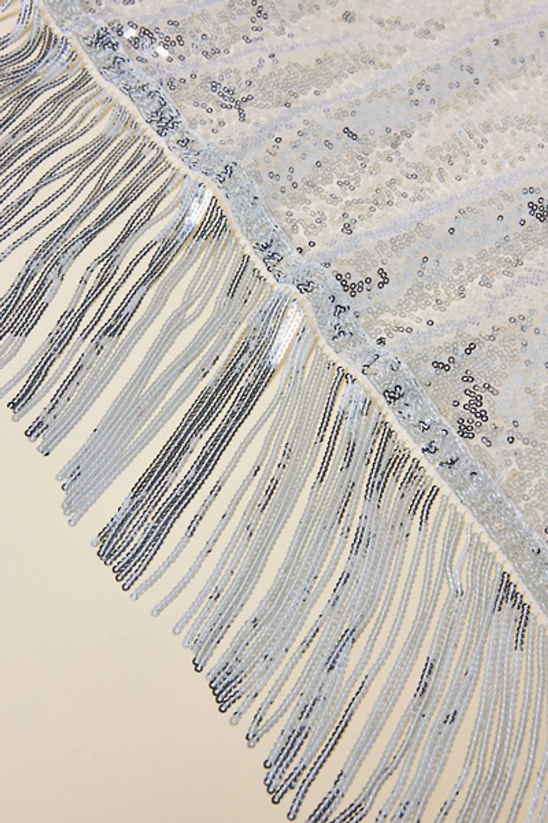 Sequin Fringe Sarong