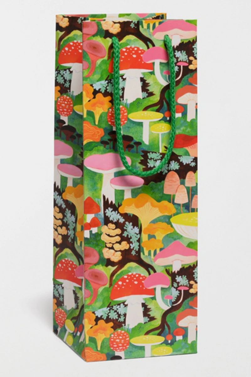 Red Cap Woodland Mushrooms Booze Gift Bag