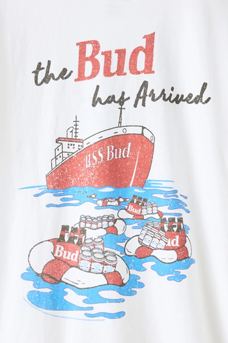 Budweiser Boat Graphic Tee