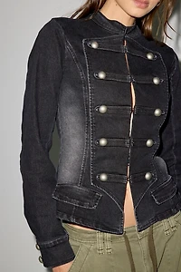BDG Quinn Denim Band Jacket