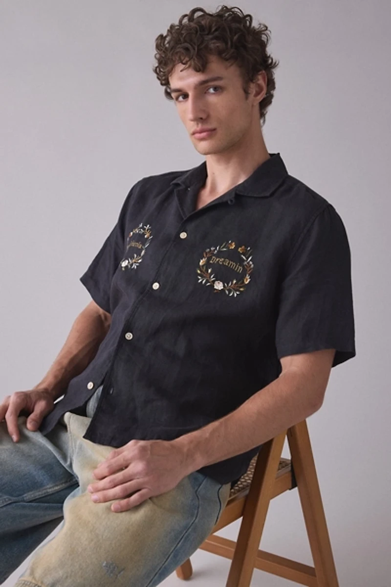AllSaints Klavicle Short Sleeve Shirt