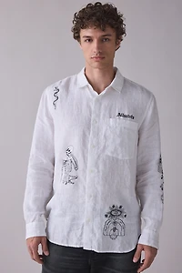 AllSaints Terror Long Sleeve Shirt