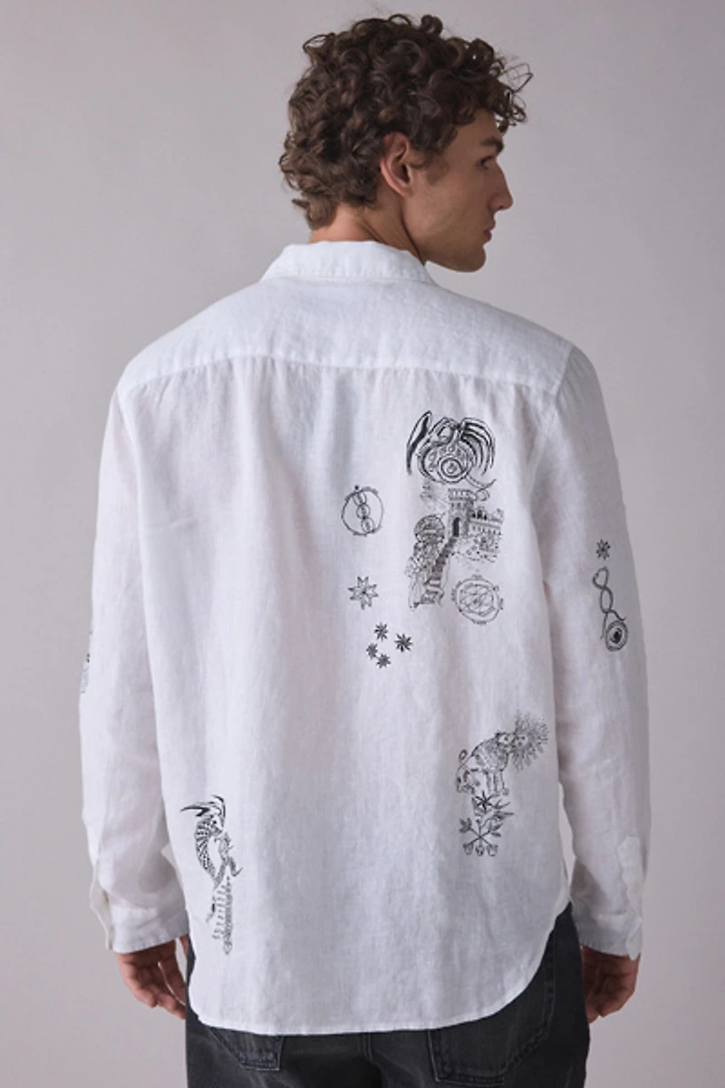 AllSaints Terror Long Sleeve Shirt